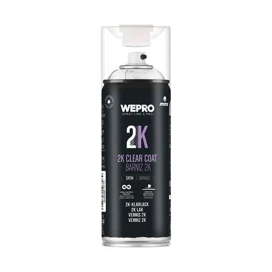 MTN WEPRO 2K Clear Coat Satin 400mL