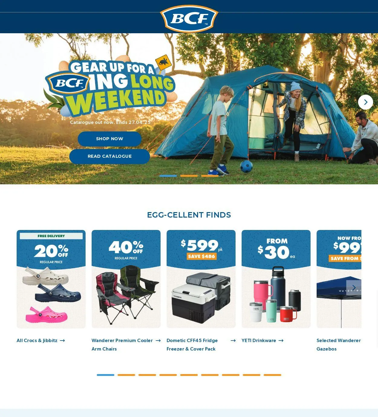 BCF Current catalogue - Catalogue valid from 21 April to 30 April 2025 - page 1