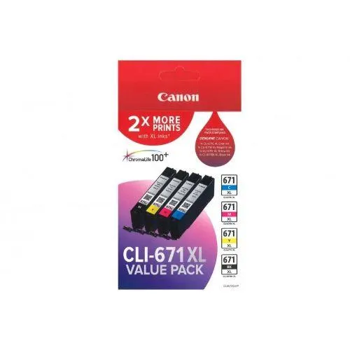 CANON 671XL VALUE PACK
