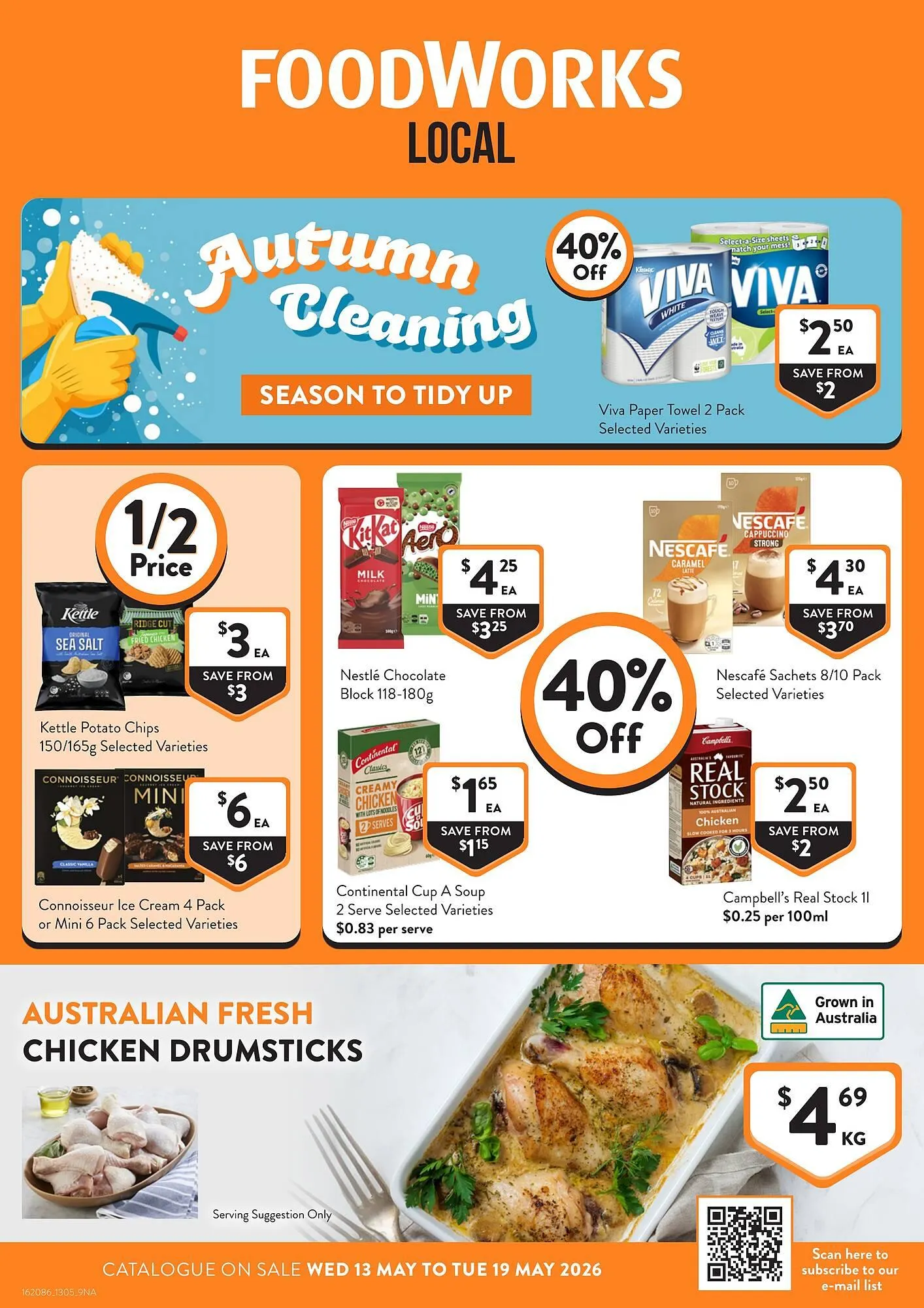 Foodworks catalogue - Catalogue valid from 13 May to 19 May 2026 - page 1