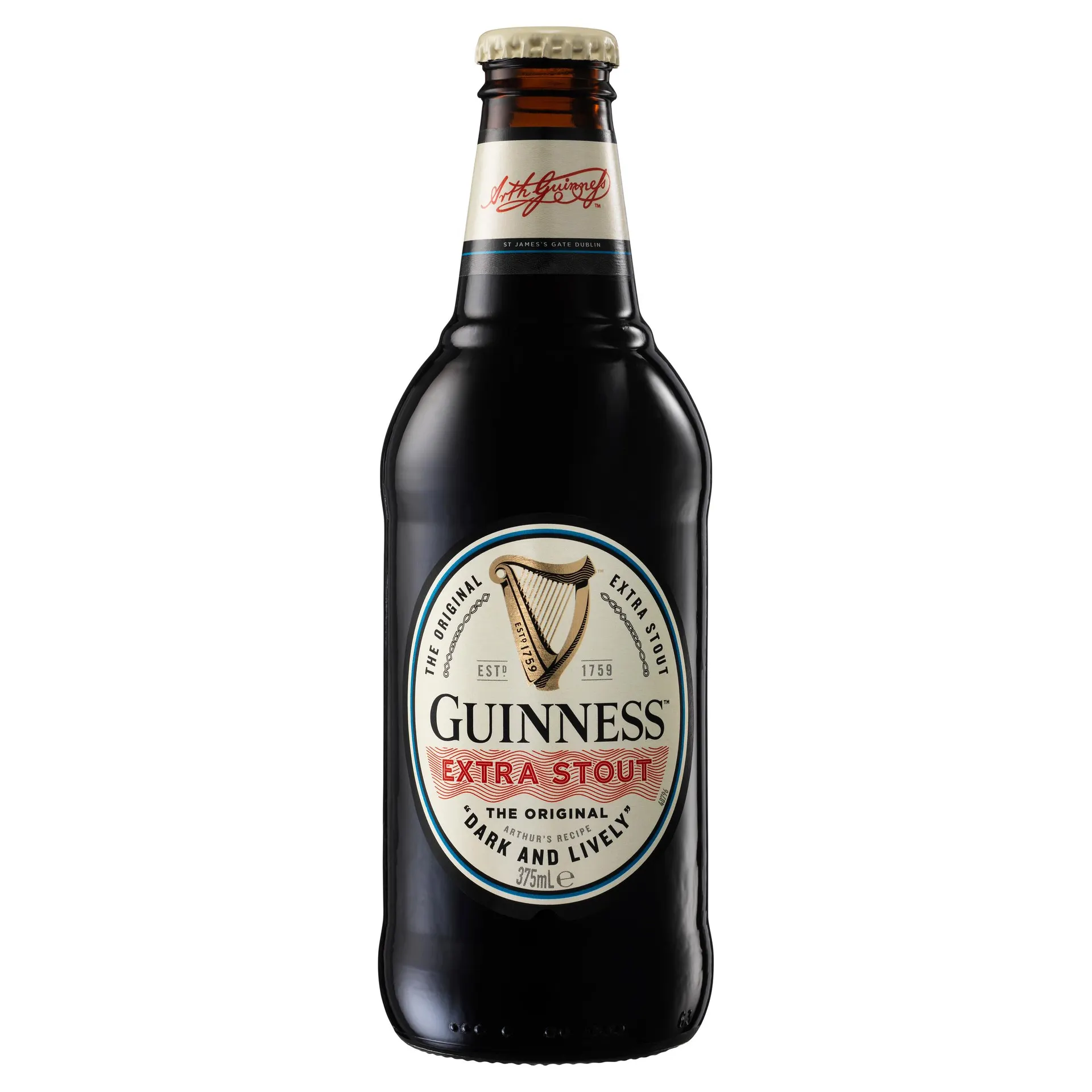 Guinness Extra Stout Btl 24X375ML
