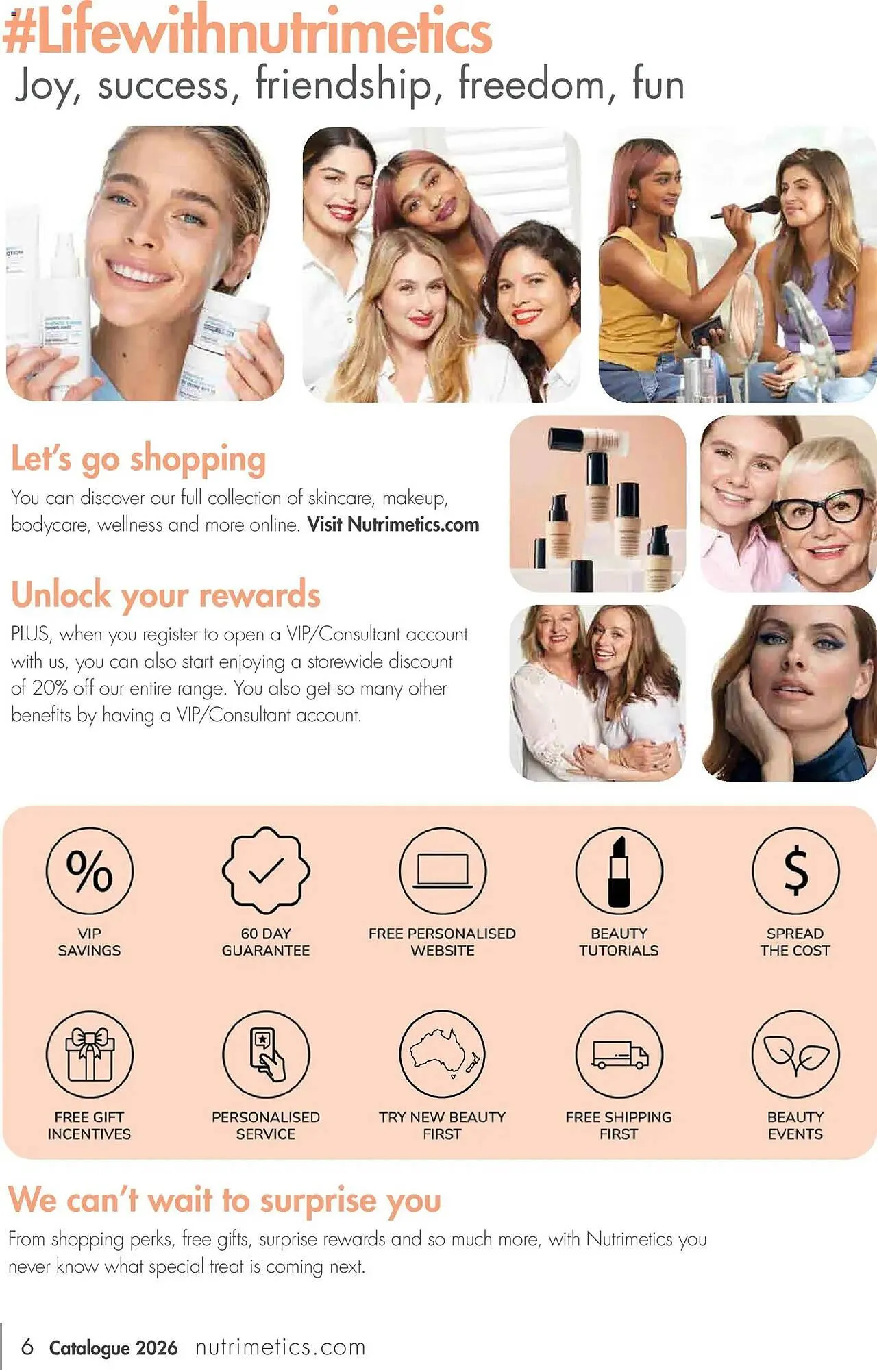 Nutrimetics catalogue - Catalogue valid from 31 December to 31 December 2026 - page 6