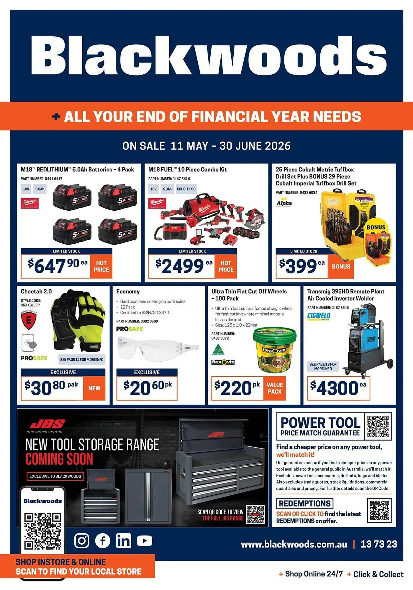 Blackwoods catalogue - Catalogue valid from 11 May to 30 June 2026 - page 1