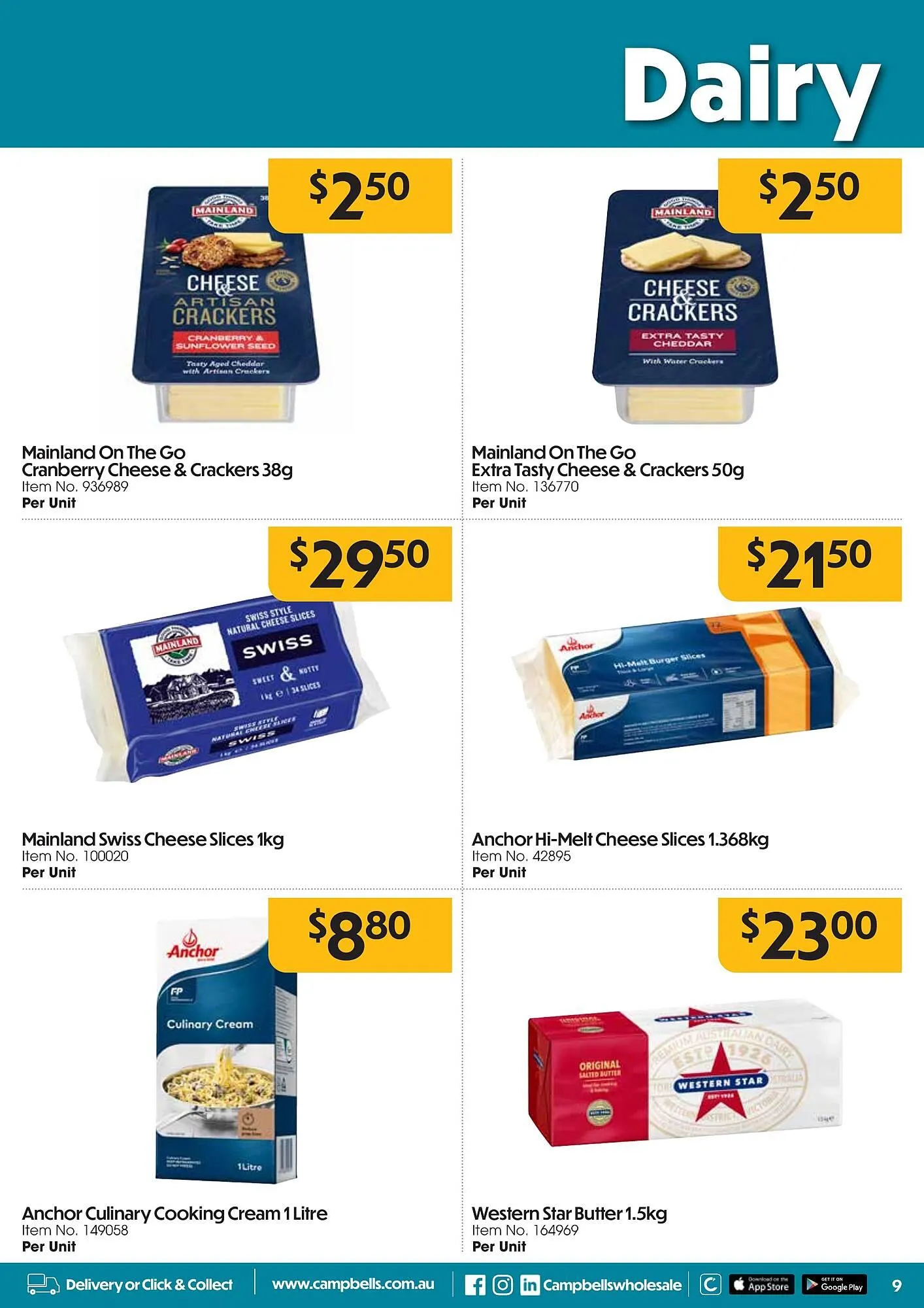 Campbells Wholesale catalogue - Catalogue valid from 28 April to 27 July 2025 - page 9