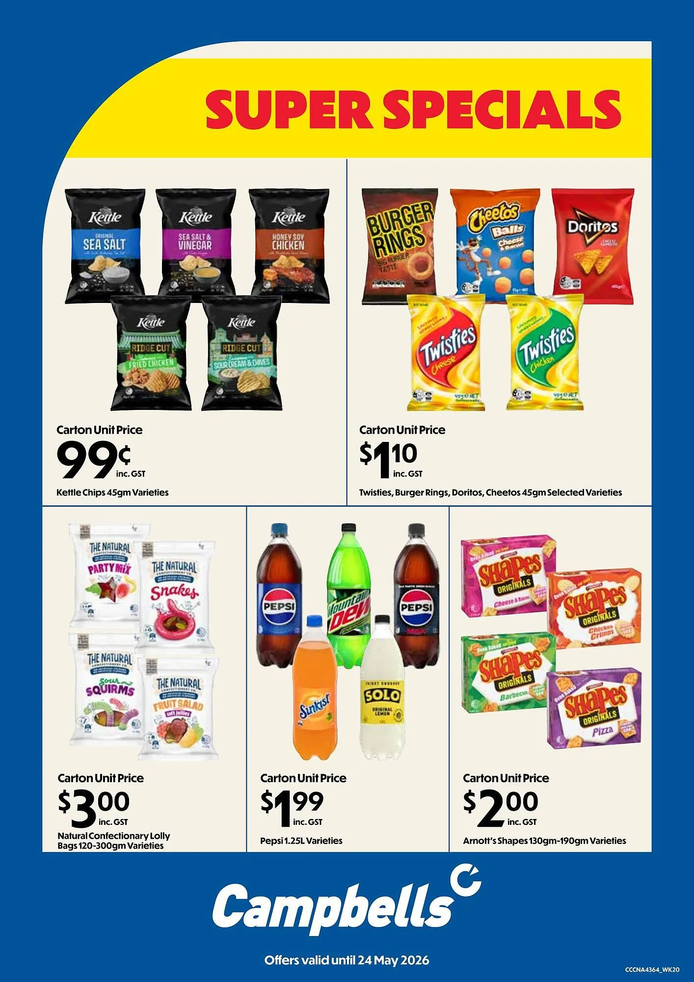 Campbells Wholesale catalogue - Catalogue valid from 11 May to 24 May 2026 - page 1