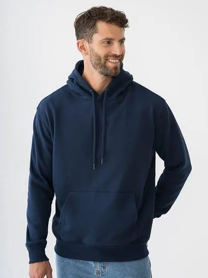 Mens Hoodie With Kanagroo Pockets Blue