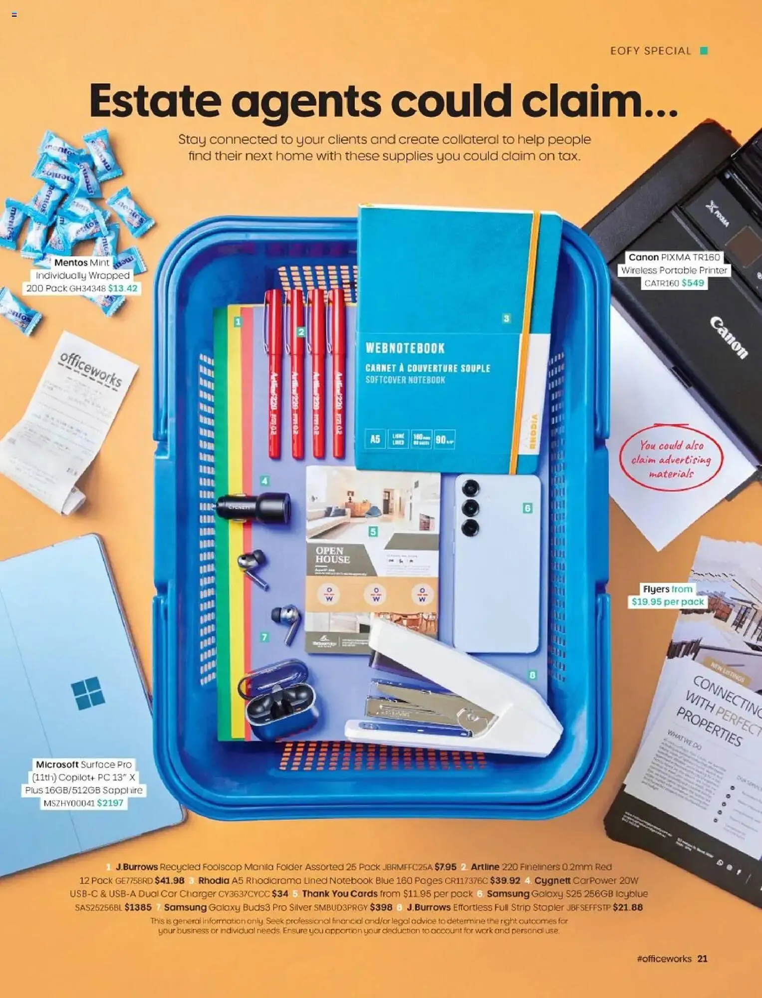 Officeworks catalogue - Catalogue valid from 1 May to 14 November 2025 - page 21