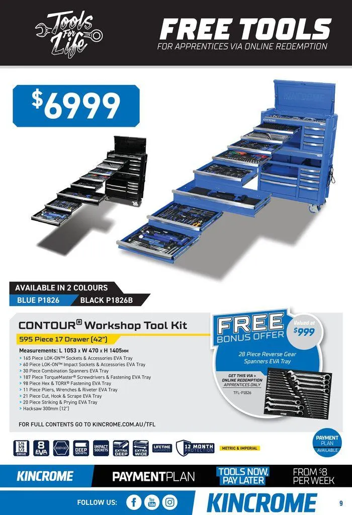 Free Tools For Apprentinces - Catalogue valid from 1 November to 31 December 2024 - page 9