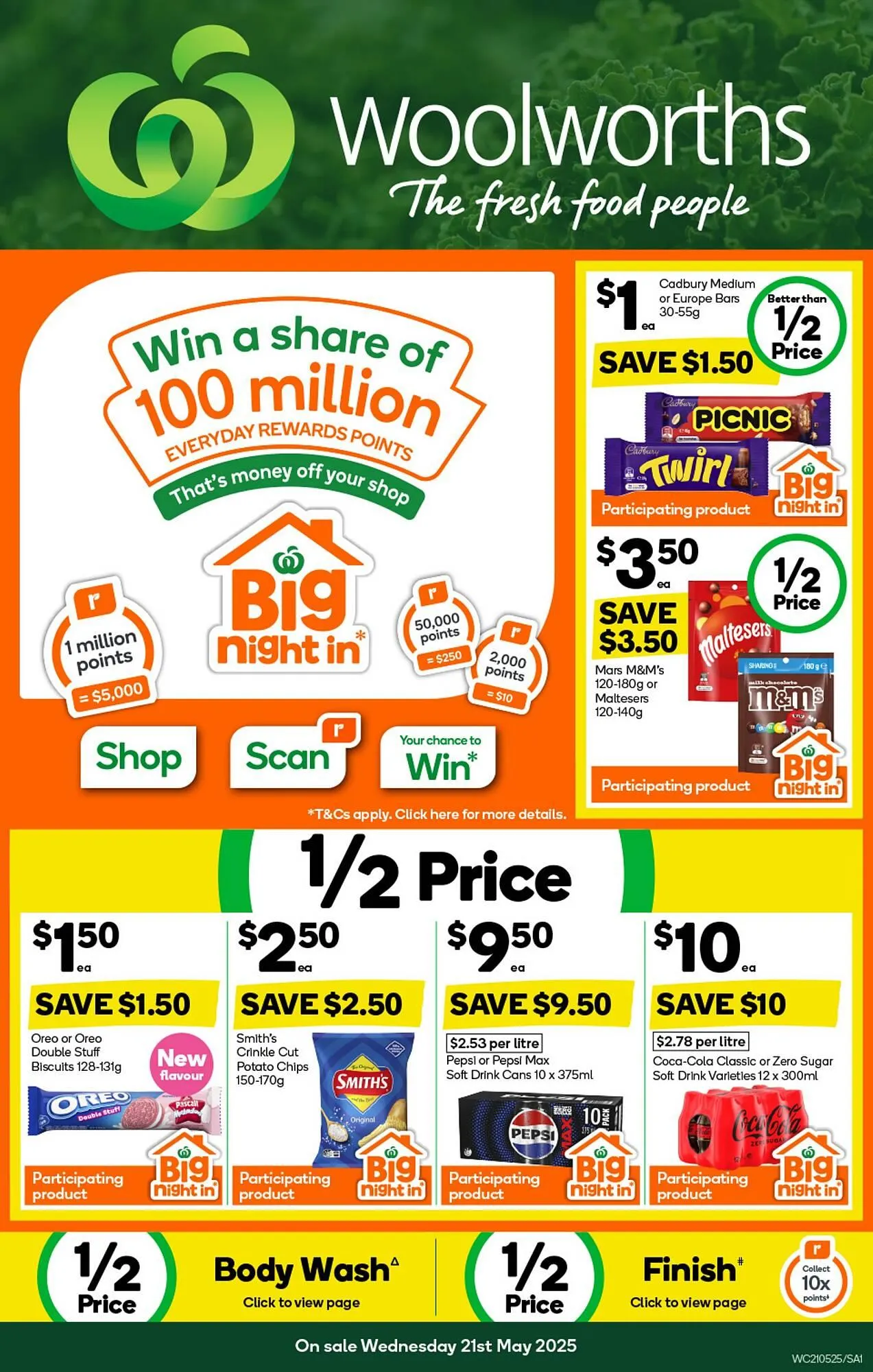 Woolworths catalogue - Catalogue valid from 21 May to 27 May 2025 - page 1