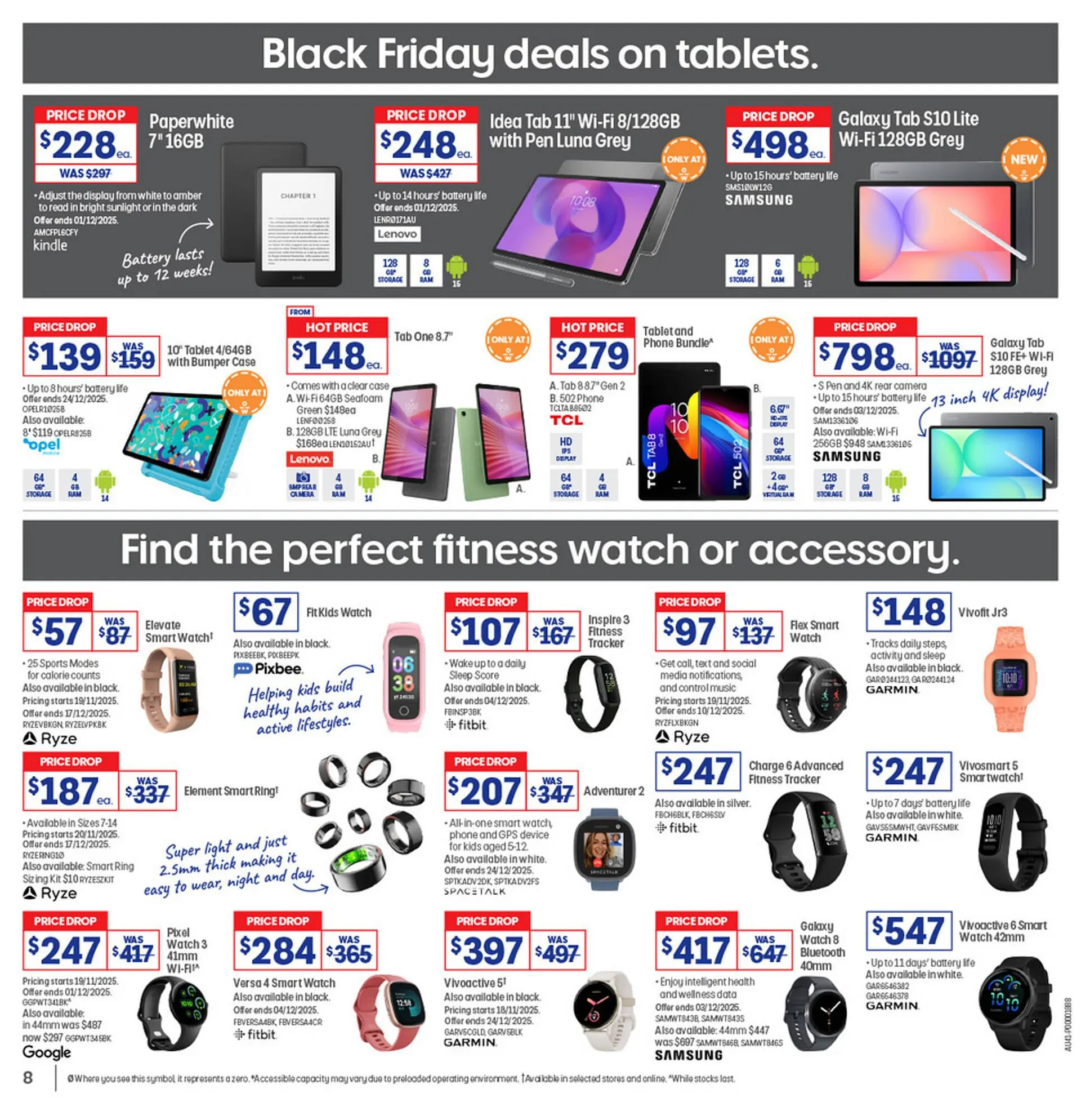 Officeworks catalogue - Catalogue valid from 17 November to 1 December 2025 - page 8