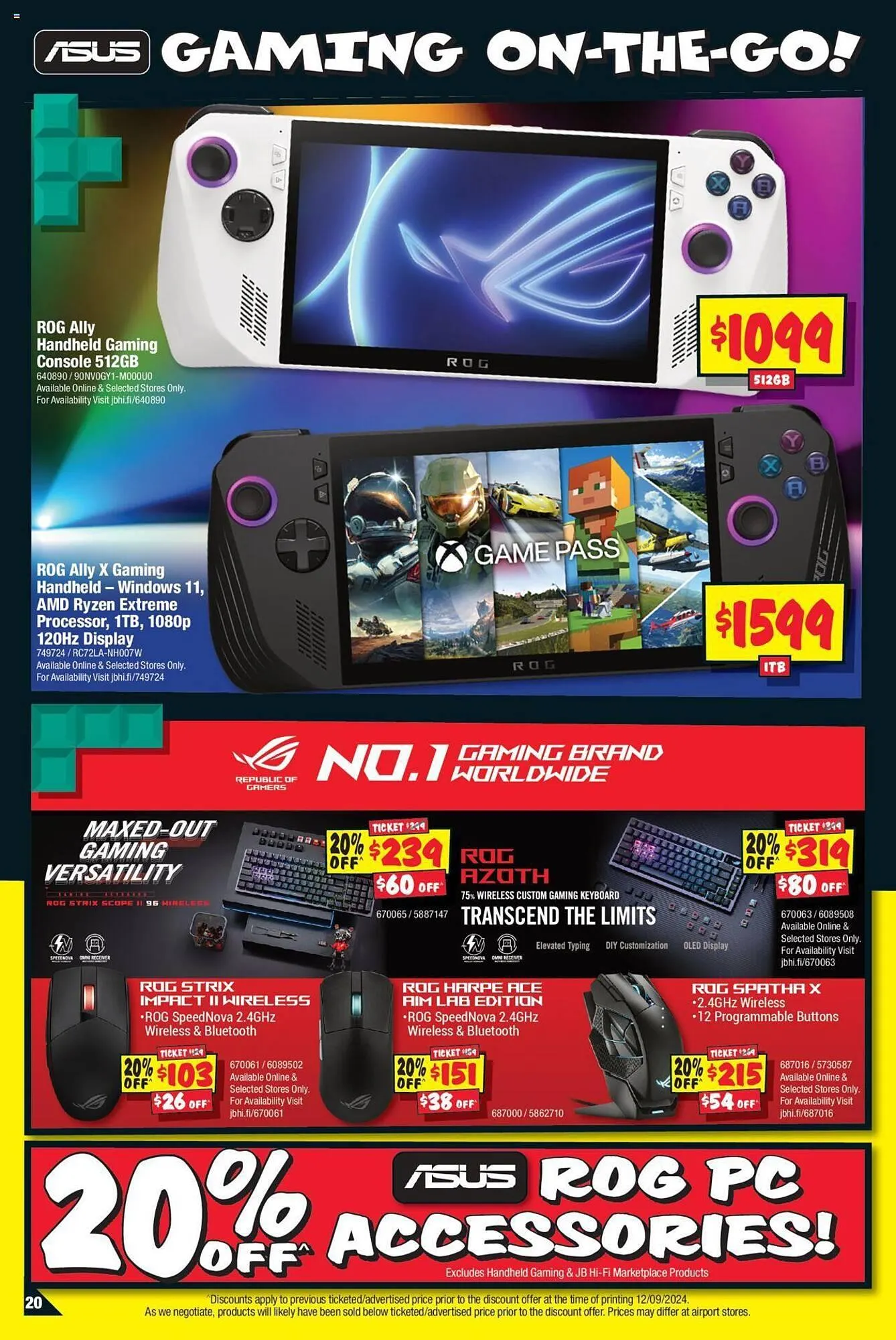 JB Hi-Fi catalogue - Catalogue valid from 26 September to 16 October 2024 - page 20