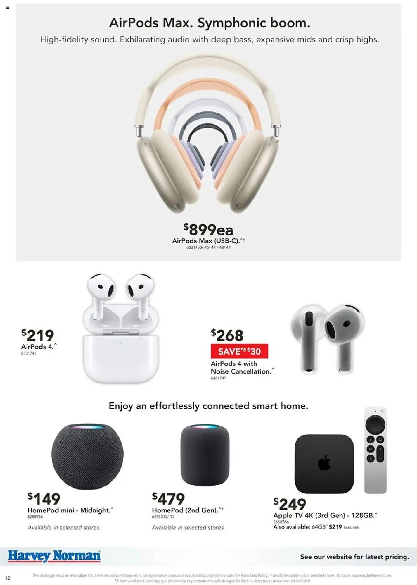 Harvey Norman catalogue - Catalogue valid from 18 September to 30 September 2025 - page 12