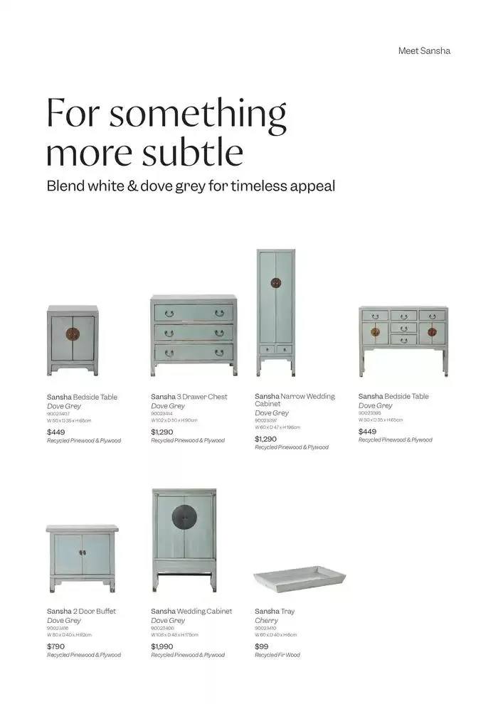 Sansha Collection - Catalogue valid from 9 September to 31 March 2025 - page 19