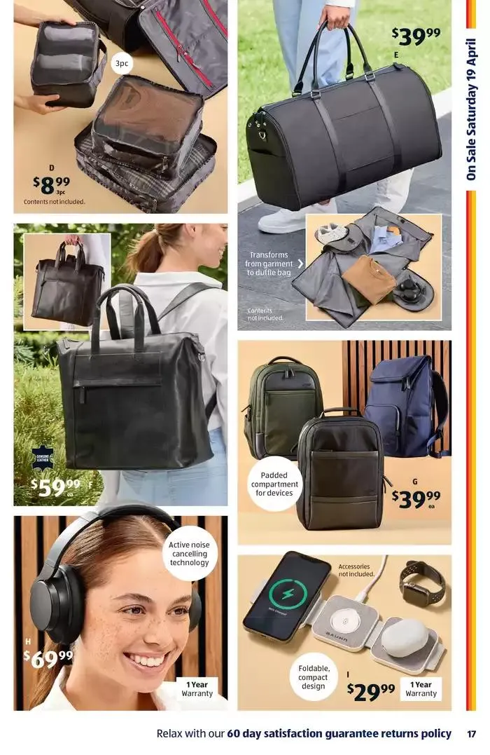 ALDI Special Buys - Catalogue valid from 16 April to 22 April 2025 - page 17