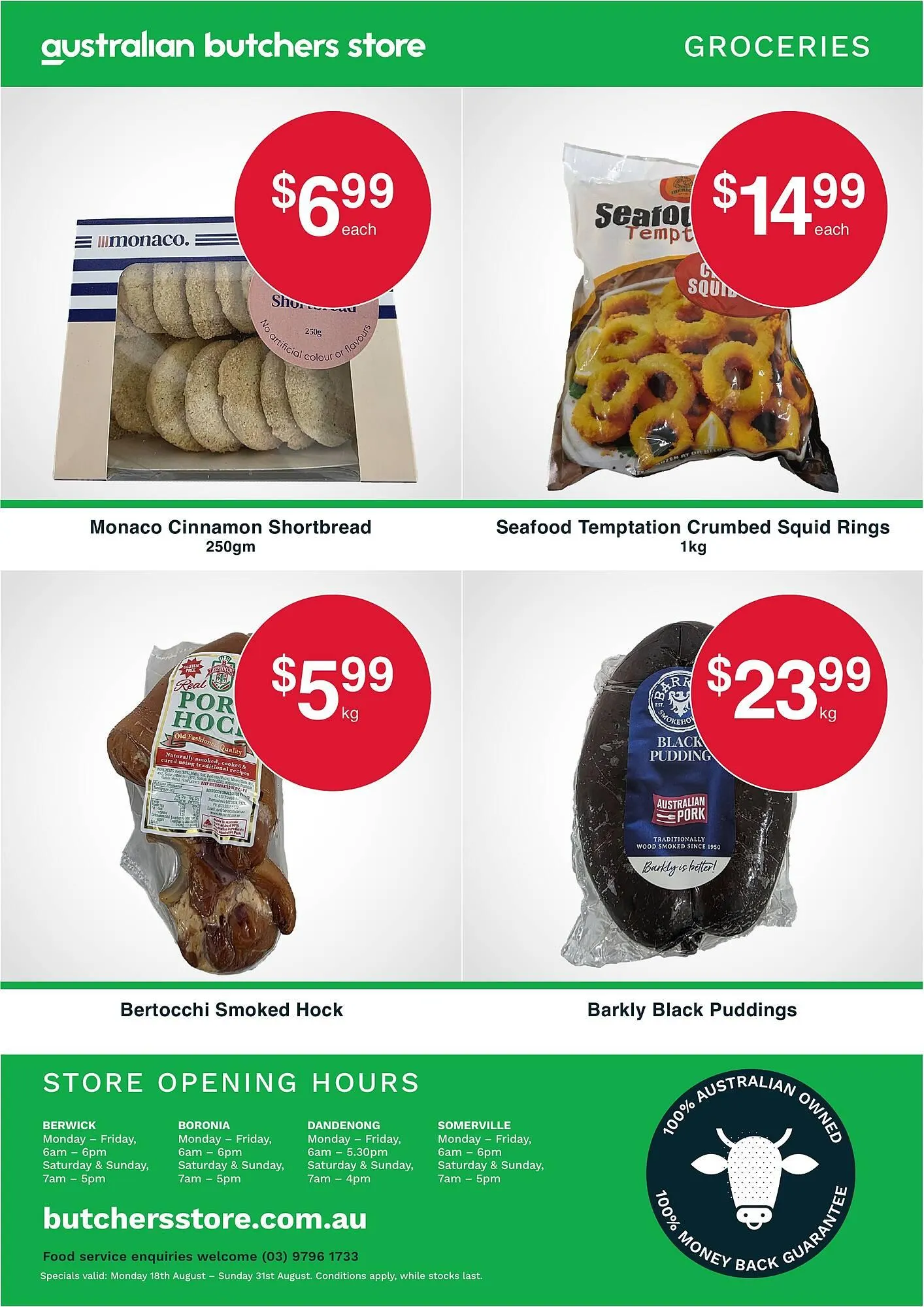 Australian Butchers Store catalogue - Catalogue valid from 18 August to 31 August 2025 - page 4