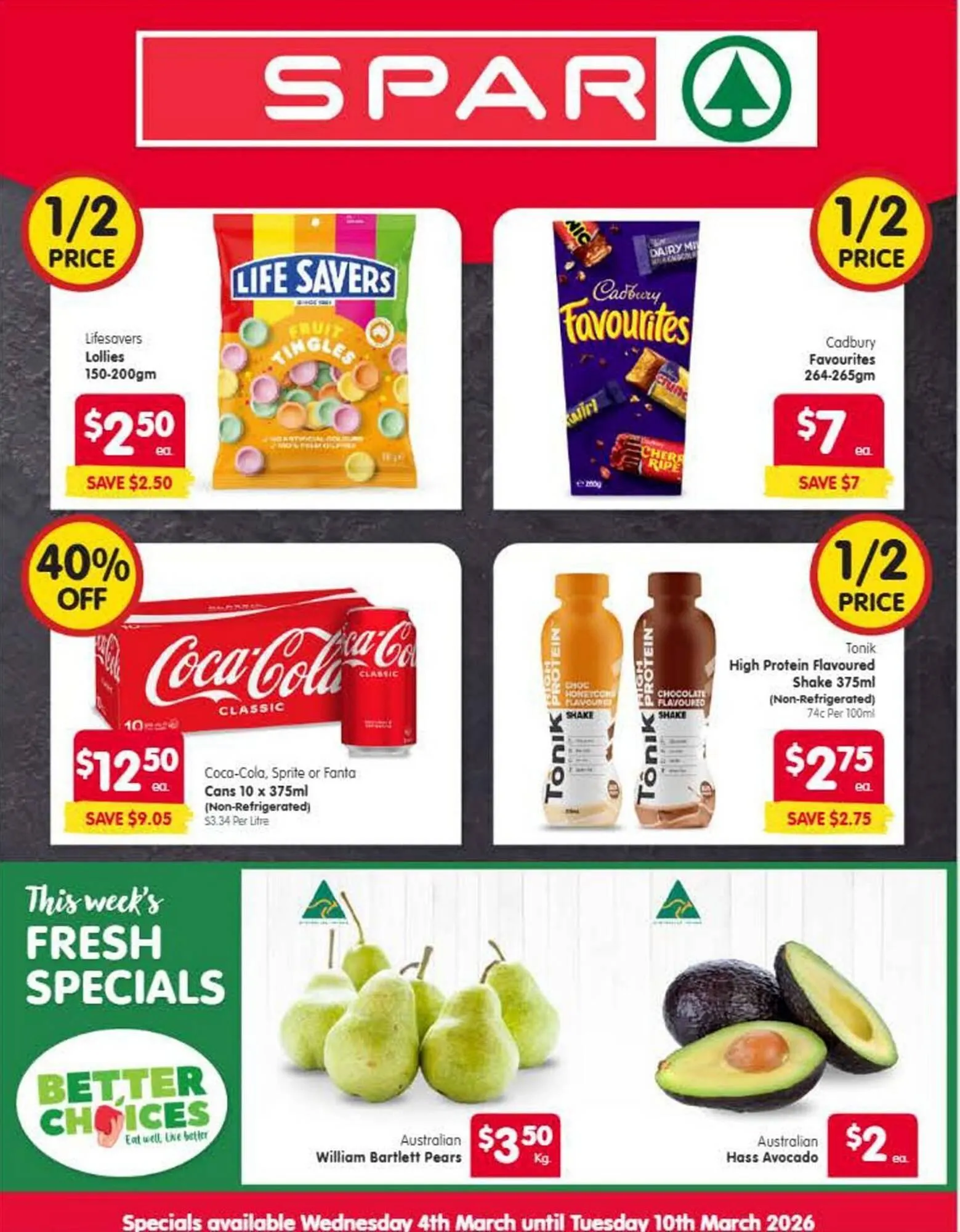 Spar catalogue - Catalogue valid from 4 March to 10 March 2026 - page 1