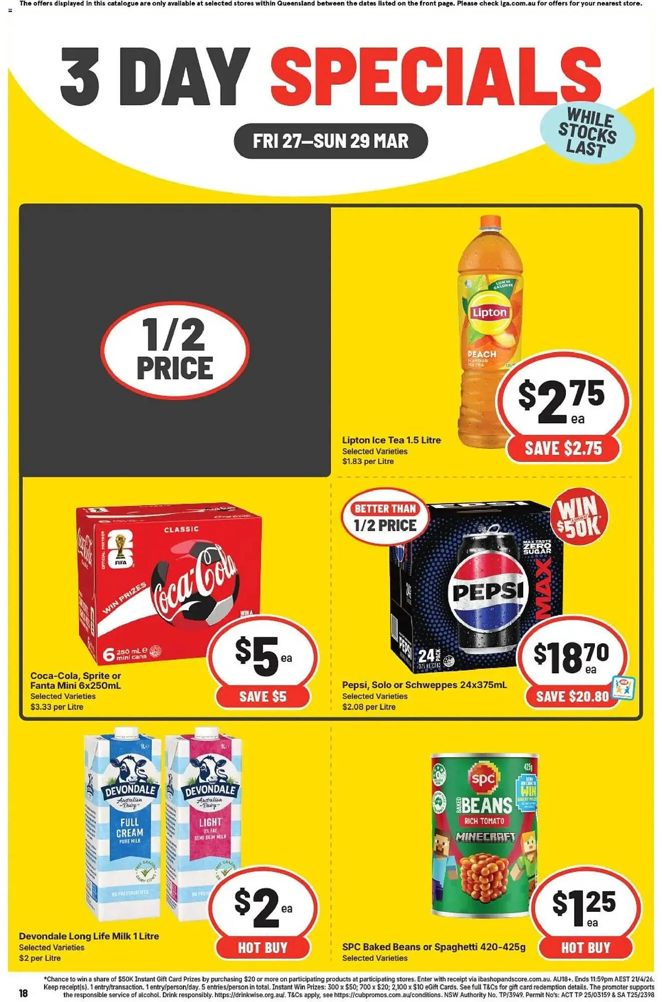 IGA catalogue - Catalogue valid from 26 March to 29 March 2026 - page 3