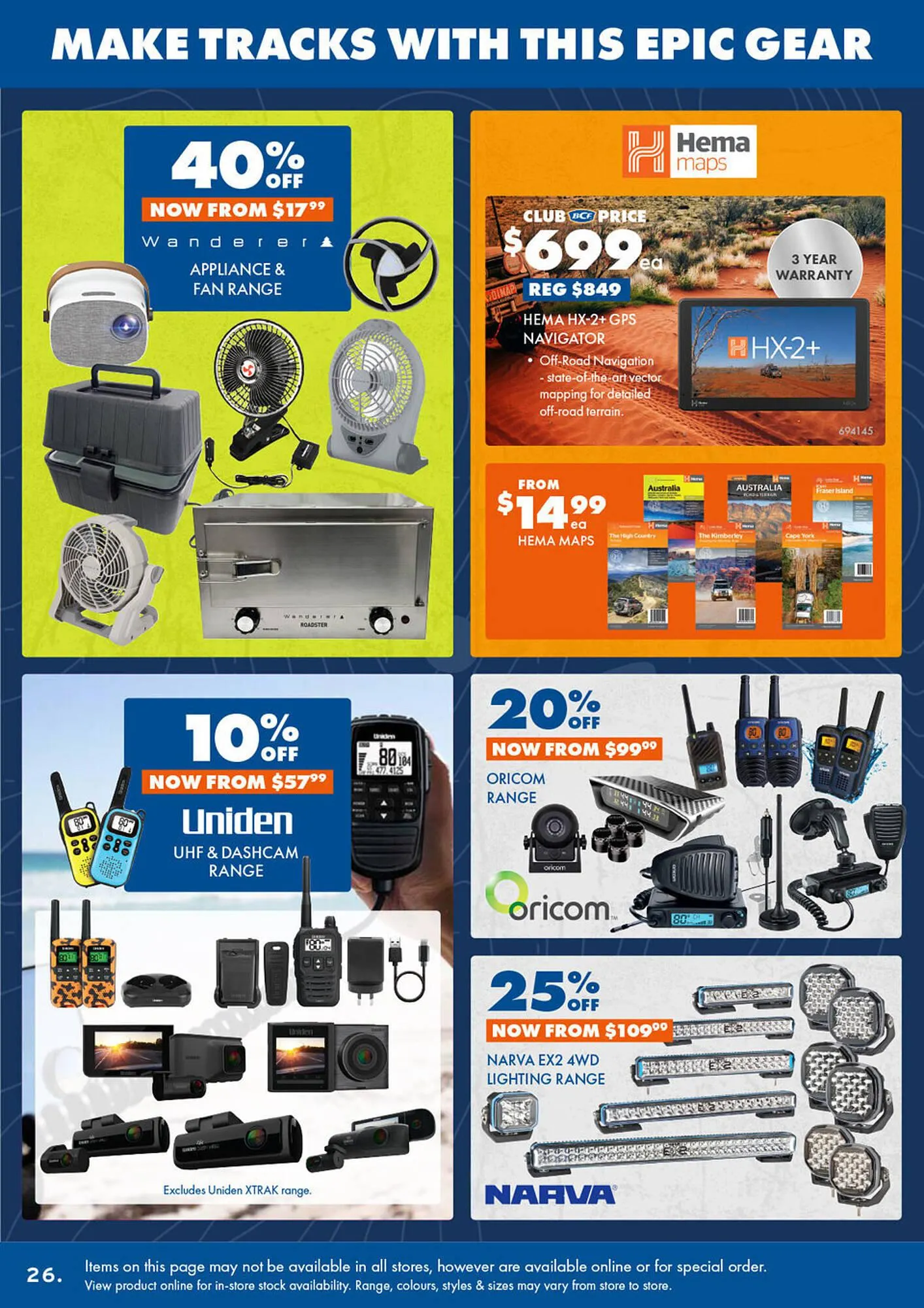 BCF catalogue - Catalogue valid from 10 March to 31 March 2025 - page 26