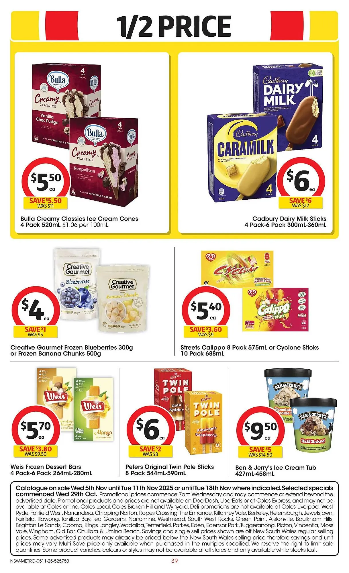 Coles catalogue - Catalogue valid from 5 November to 11 November 2025 - page 39