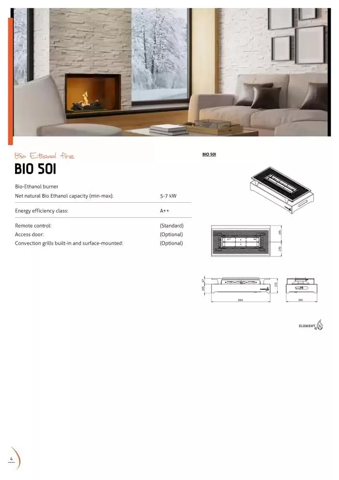 Element 4 Brochure 2024 - Catalogue valid from 24 October to 31 March 2025 - page 4