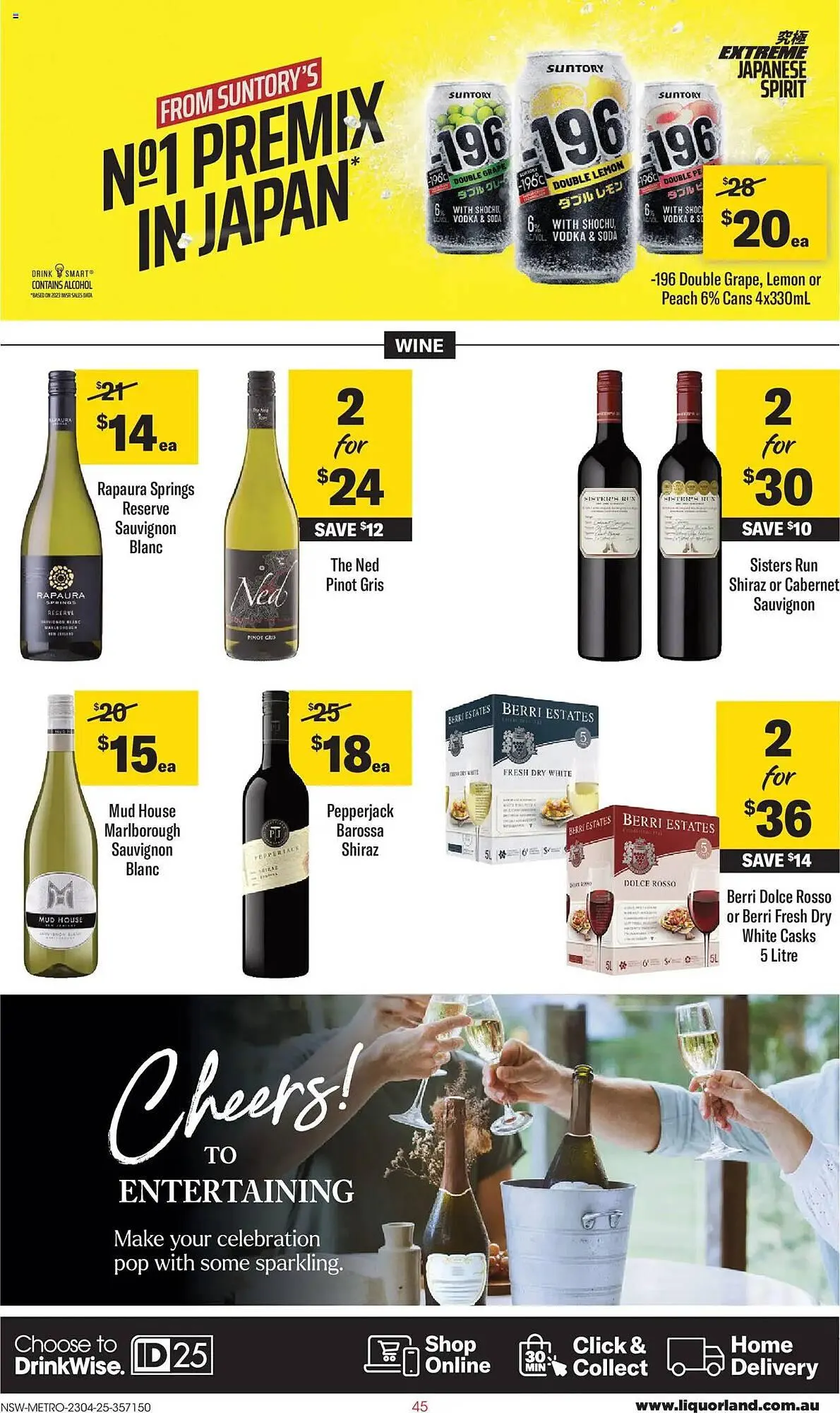 Liquorland catalogue - Catalogue valid from 23 April to 29 April 2025 - page 2