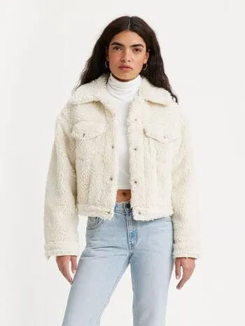 Levi's® Women's Baby Bubble Sherpa Trucker Jacket
