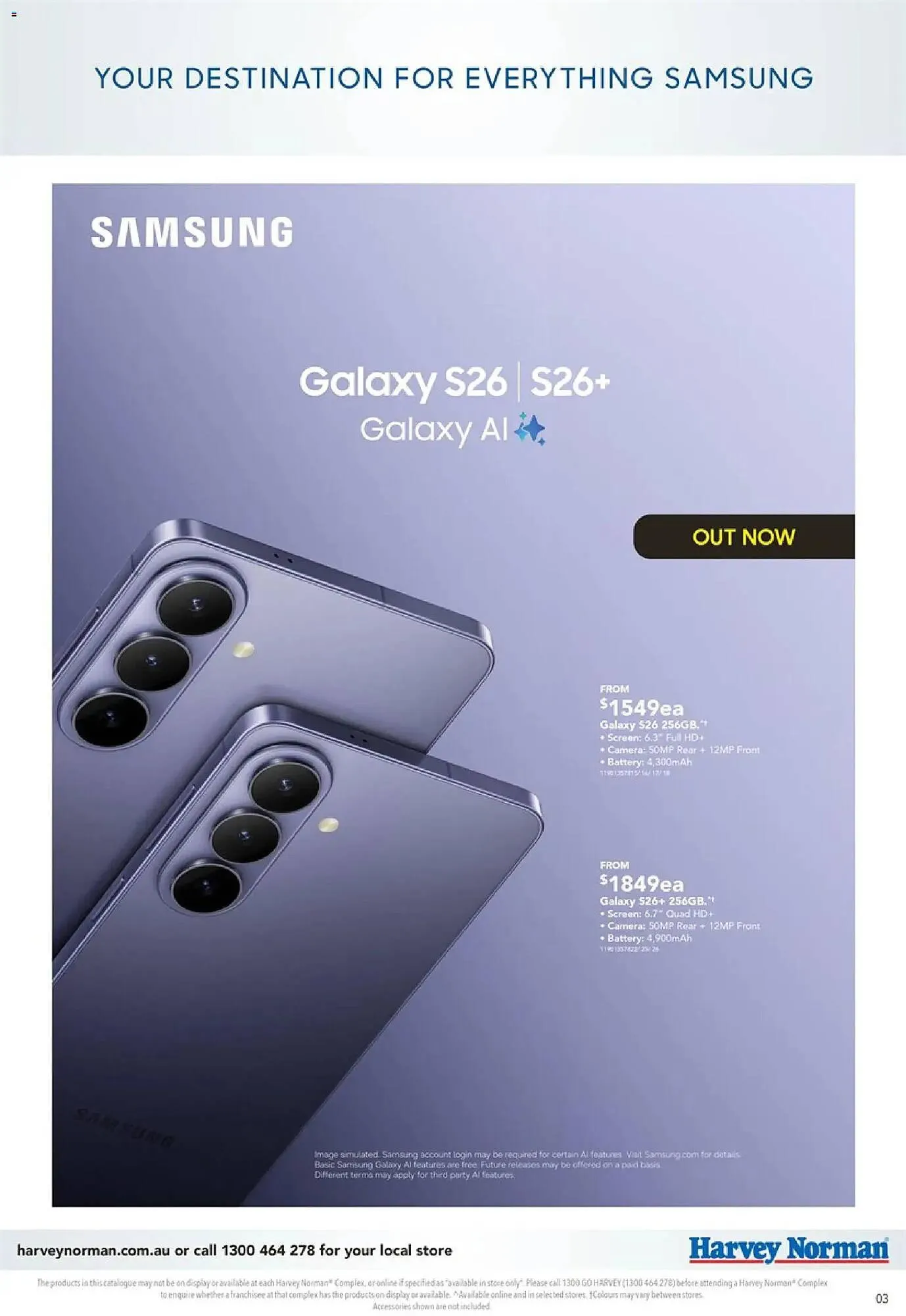 Harvey Norman catalogue - Catalogue valid from 10 March to 3 April 2026 - page 3