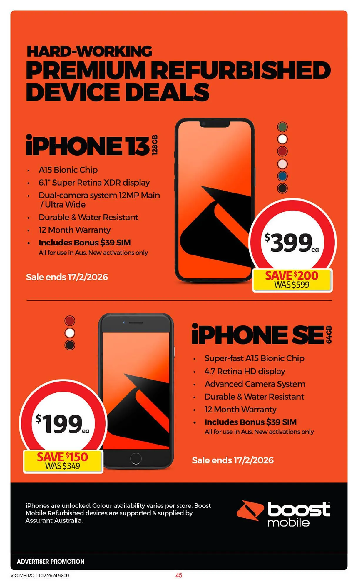 Coles catalogue - Catalogue valid from 11 February to 17 February 2026 - page 45