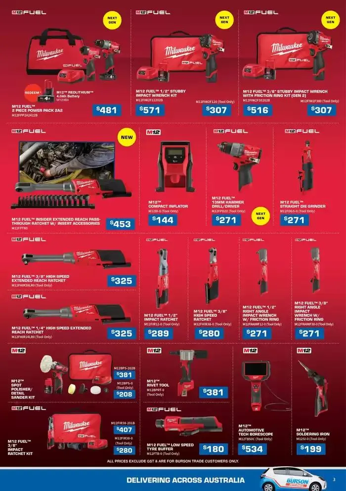  Milwaukee 5 Day Sale - Catalogue valid from 14 October to 18 October 2024 - page 3