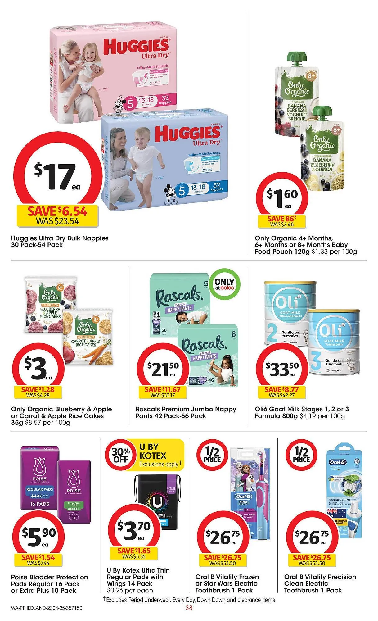 Coles catalogue - Catalogue valid from 22 April to 29 April 2025 - page 38