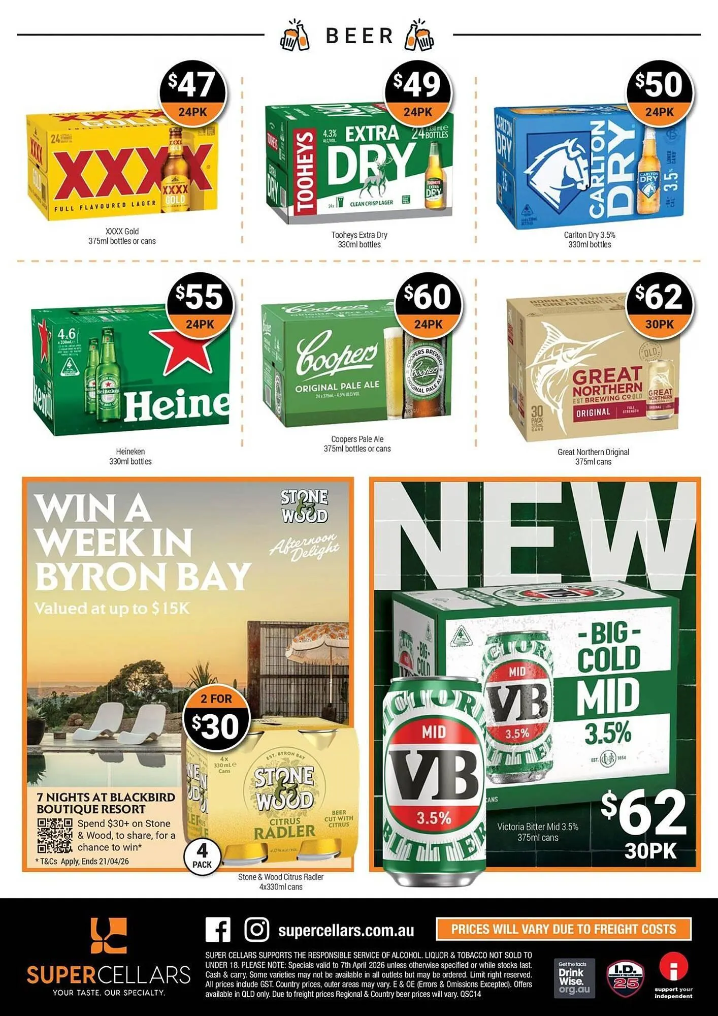 Super Cellars catalogue - Catalogue valid from 25 March to 7 April 2026 - page 8