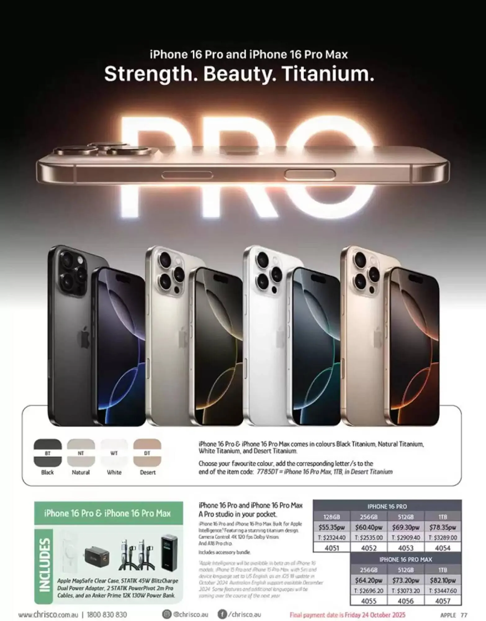 Chrisco Hampers catalogue - Catalogue valid from 2 December to 31 December 2025 - page 77