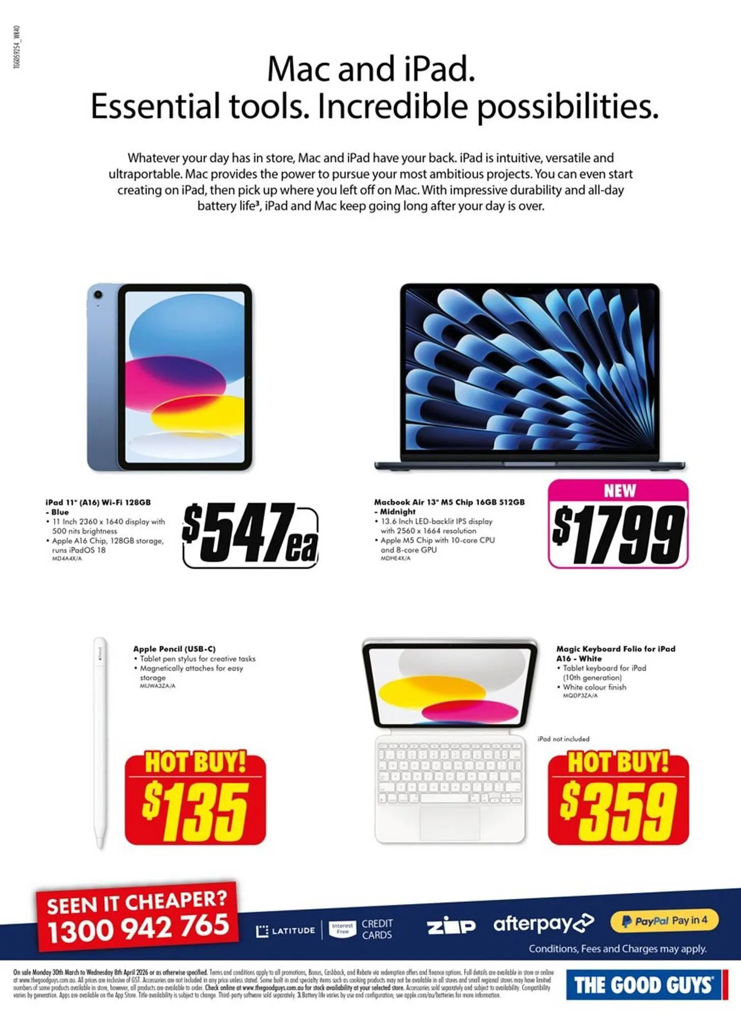 The Good Guys catalogue - Catalogue valid from 30 March to 8 April 2026 - page 30