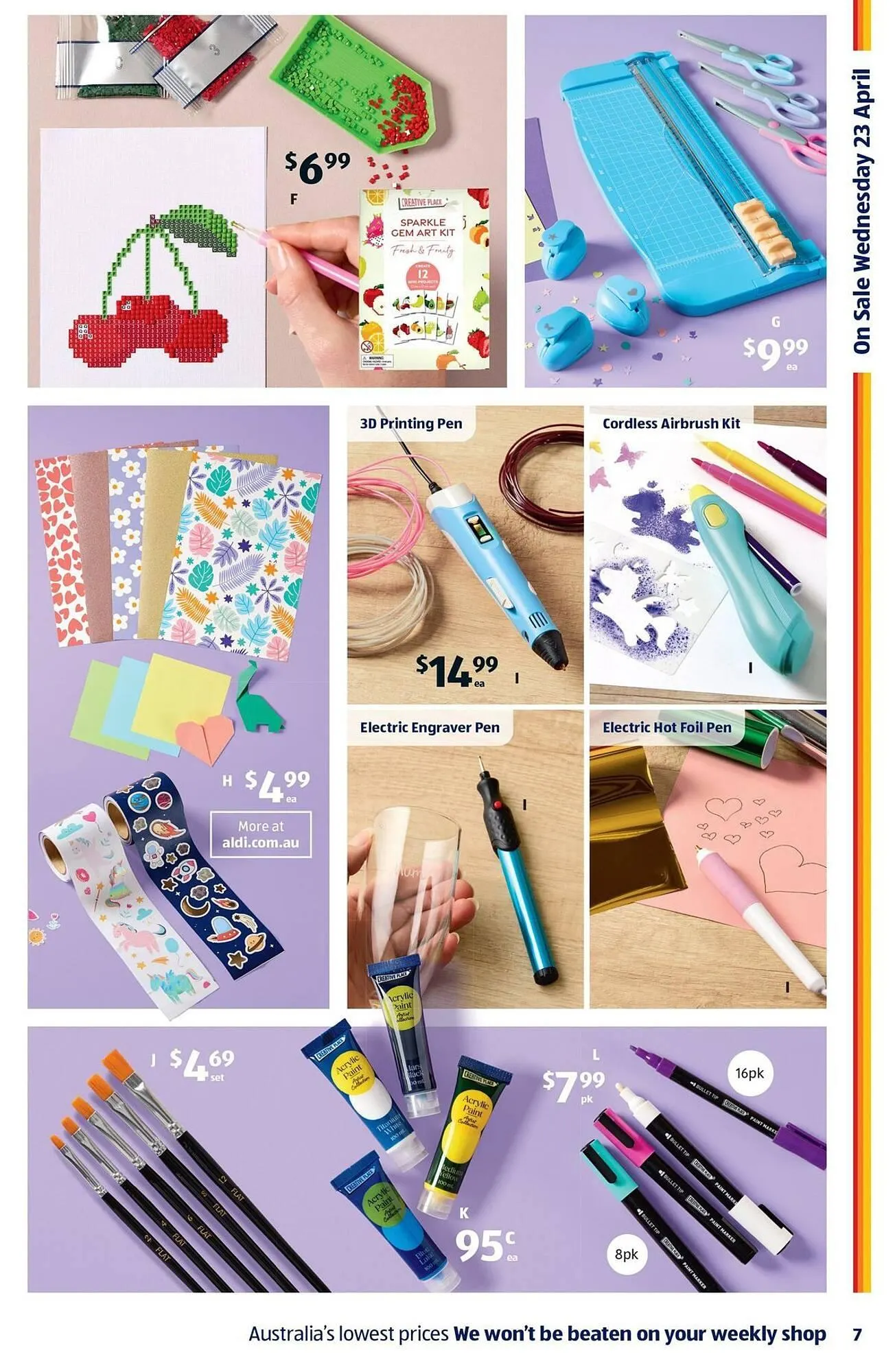 ALDI catalogue - Catalogue valid from 23 April to 29 April 2025 - page 7