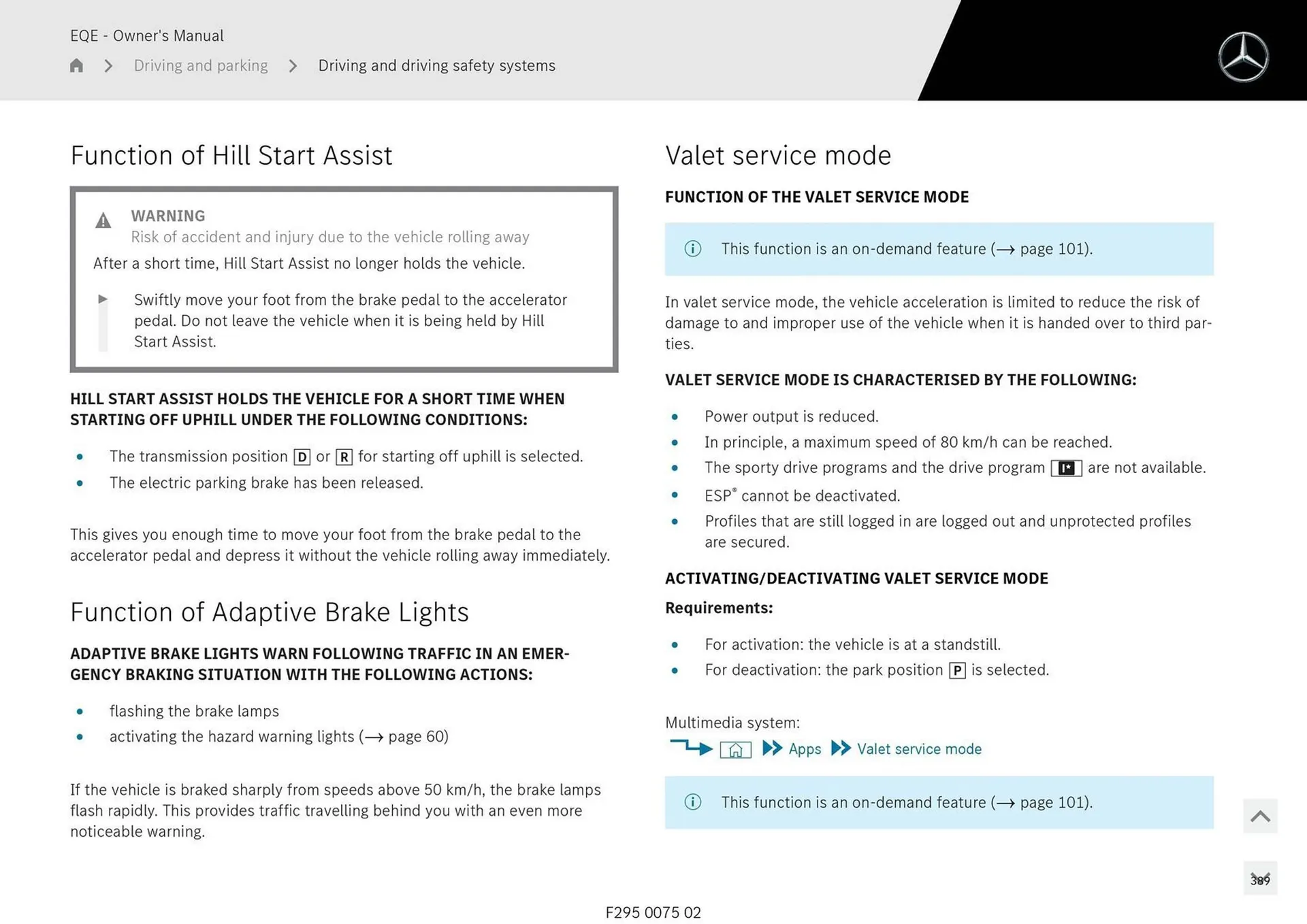 Mercedes-Benz catalogue - Catalogue valid from 11 September to 11 September 2025 - page 389
