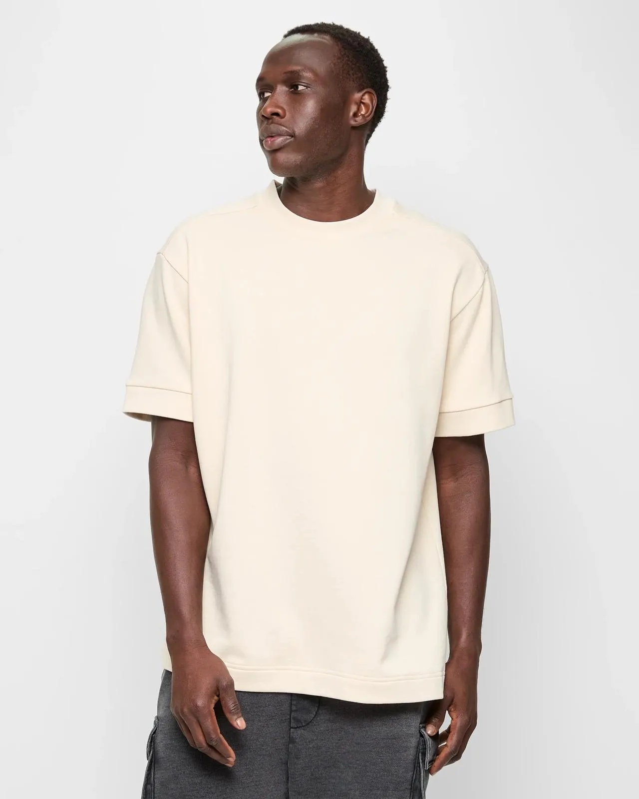 Australian Cotton Fleece T-Shirt - Commons - Birch