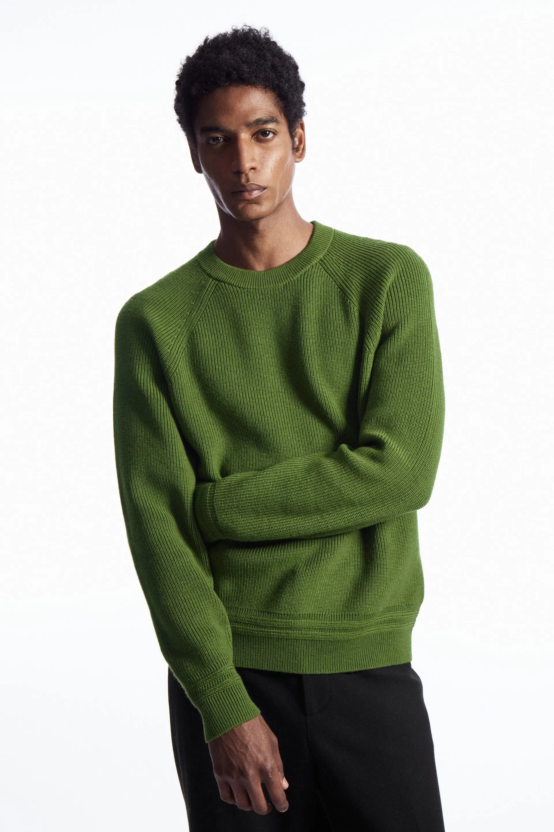 CREW-NECK WOOL JUMPER