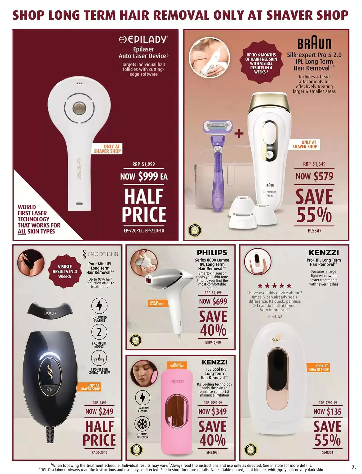 Shaver Shop catalogue - Catalogue valid from 23 April to 11 May 2025 - page 7