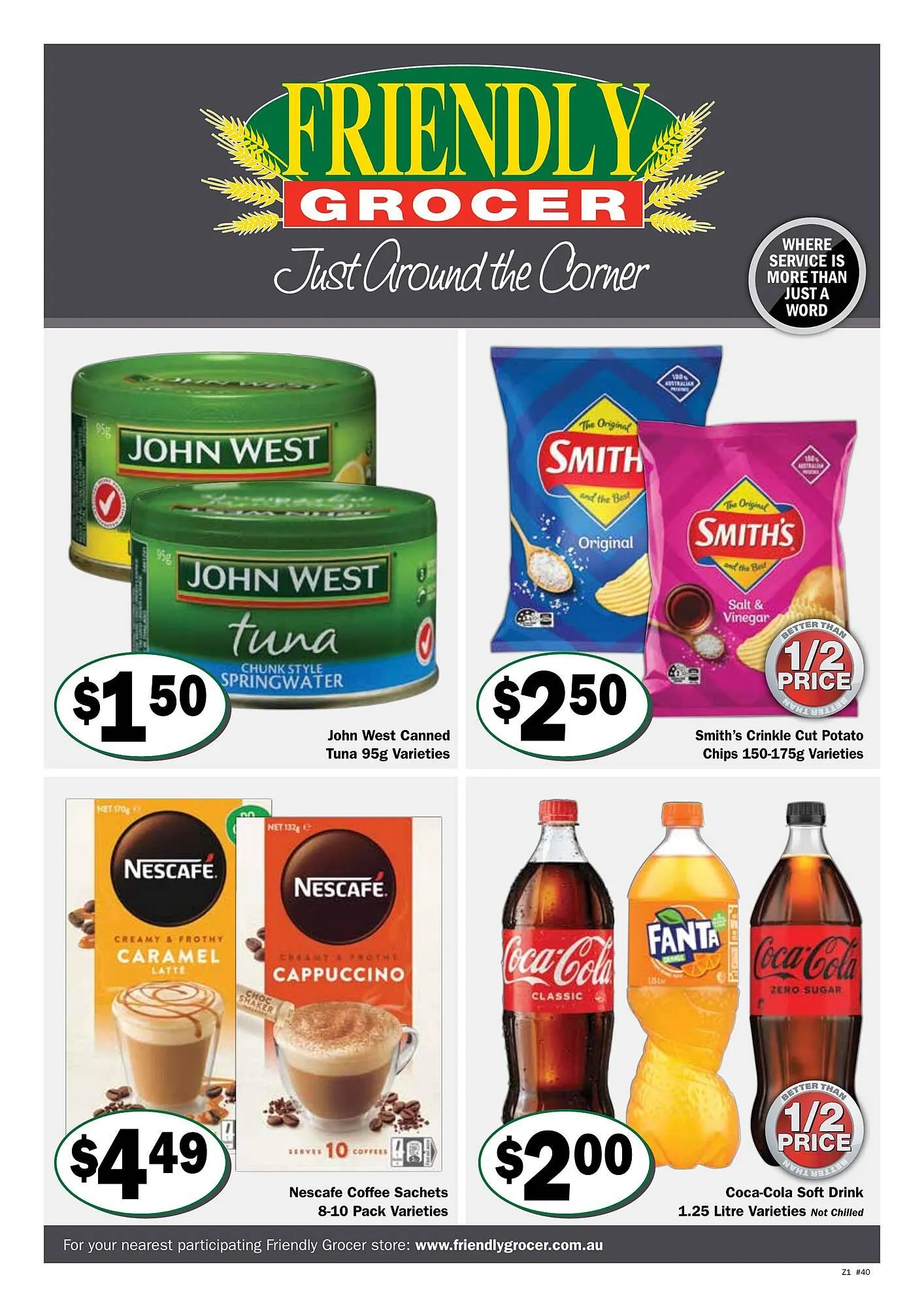 Friendly Grocer catalogue - Catalogue valid from 1 October to 7 October 2025 - page 1
