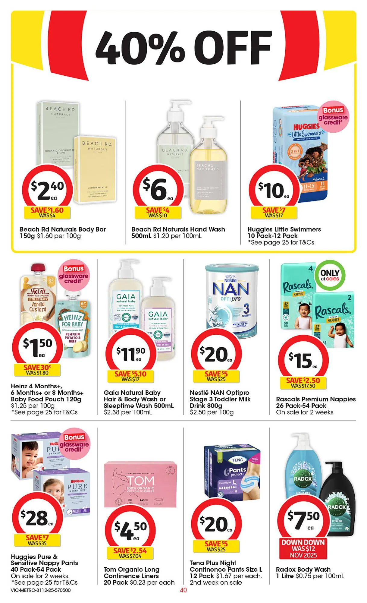 Coles catalogue - Catalogue valid from 31 December to 6 January 2026 - page 41