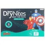 Huggies DryNites Night Time Pants 4-7 Years 2 x 27 Pants