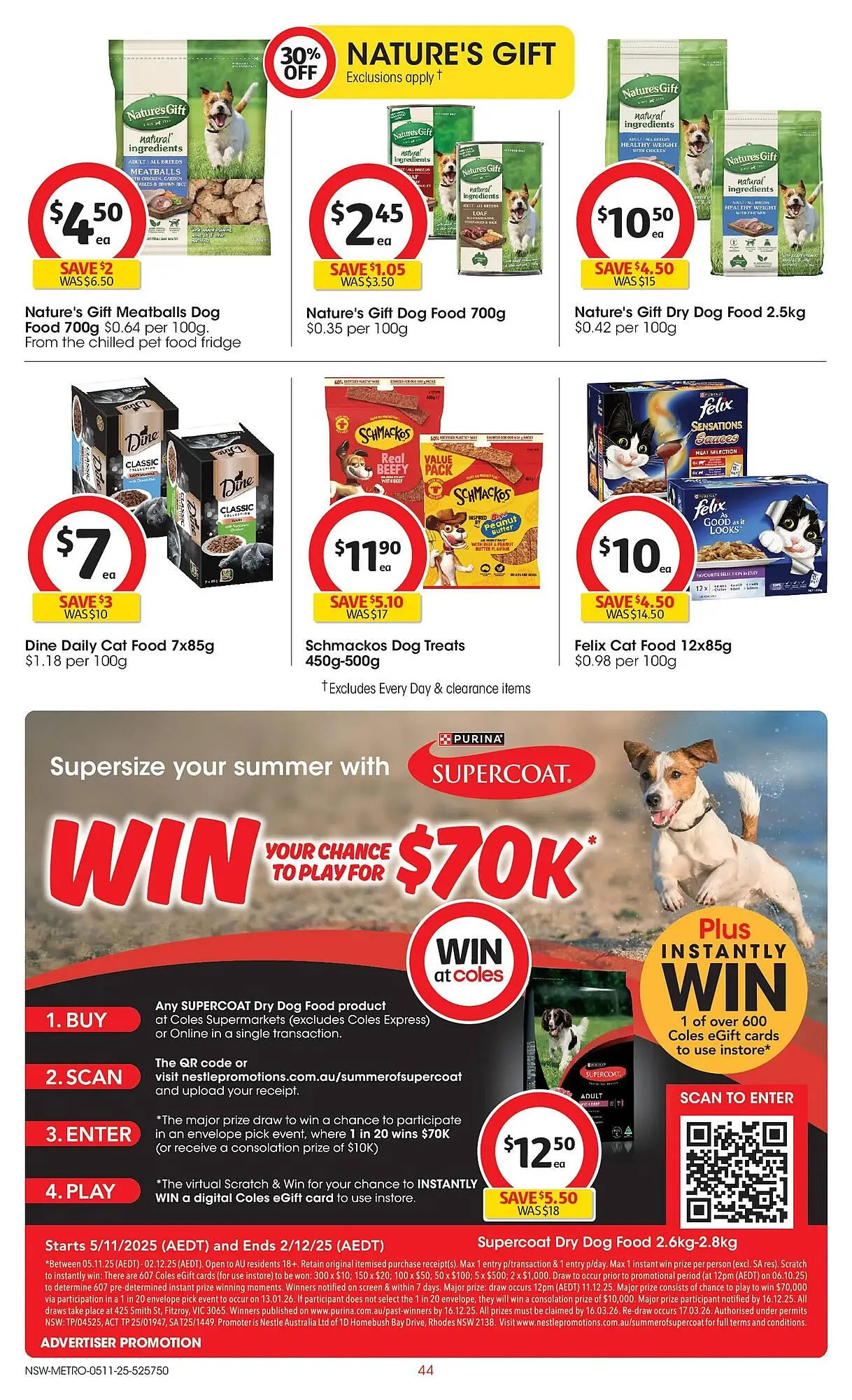 Coles catalogue - Catalogue valid from 5 November to 11 November 2025 - page 44