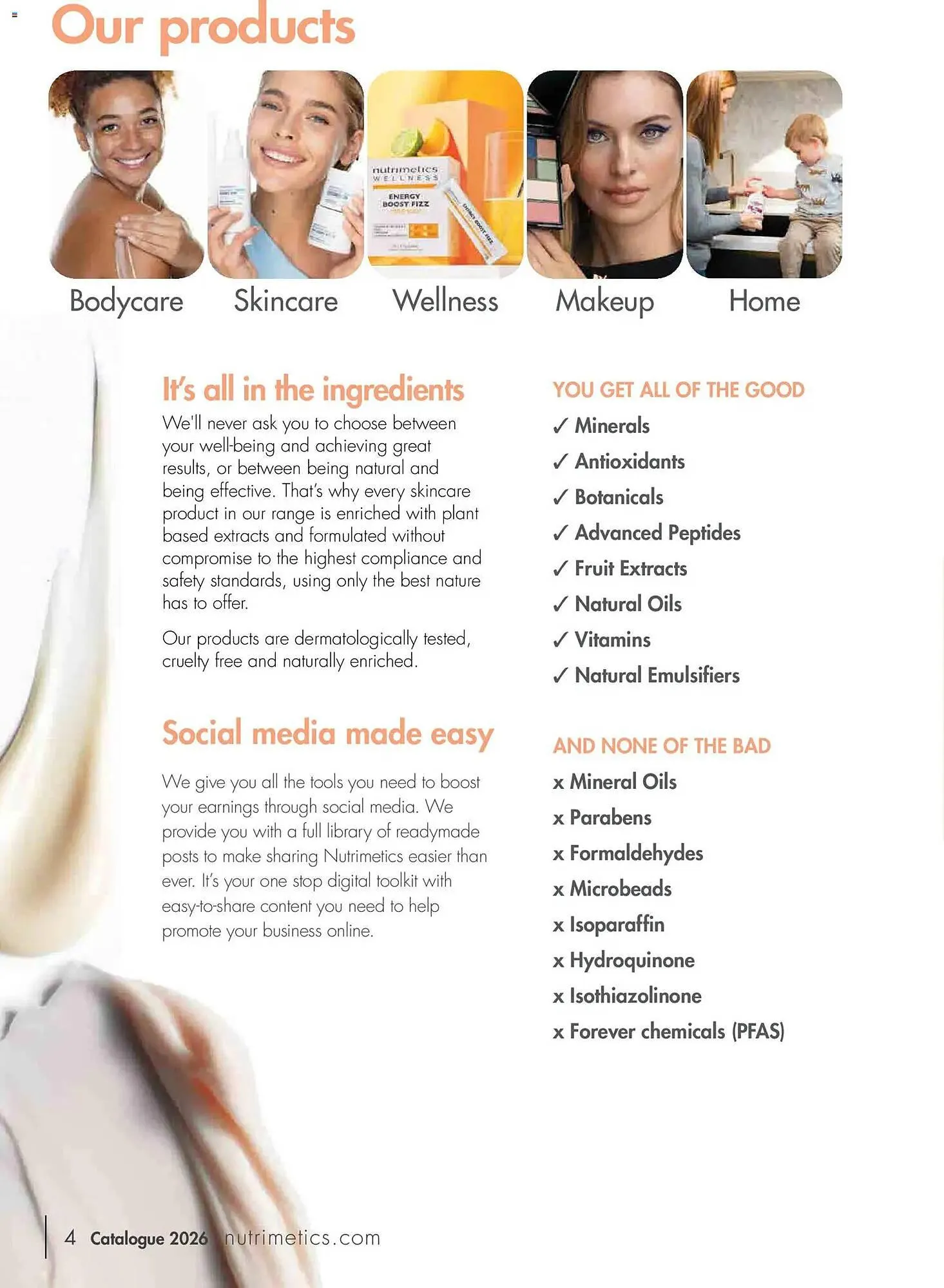 Nutrimetics catalogue - Catalogue valid from 31 December to 31 December 2026 - page 4