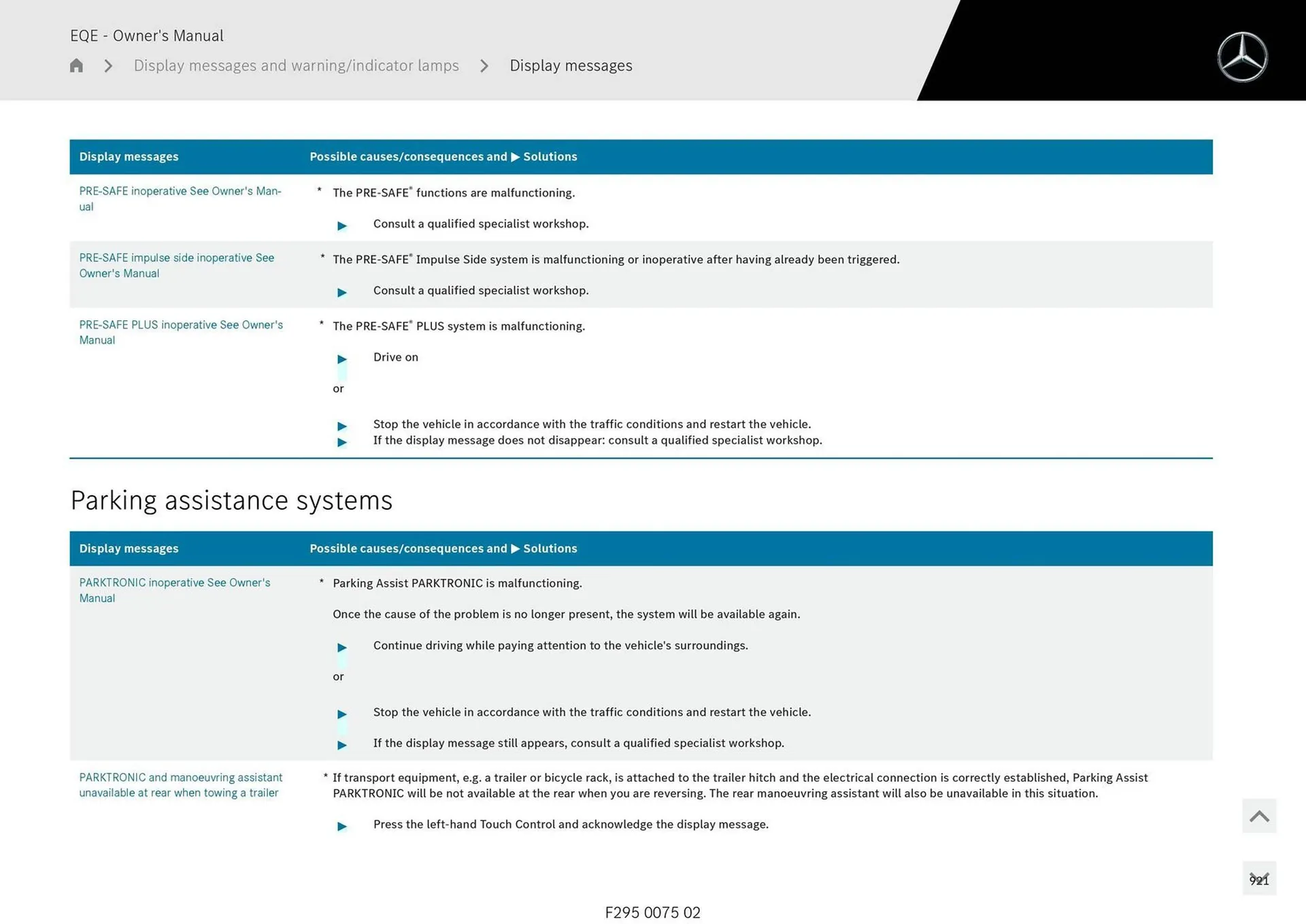 Mercedes-Benz catalogue - Catalogue valid from 11 September to 11 September 2025 - page 921