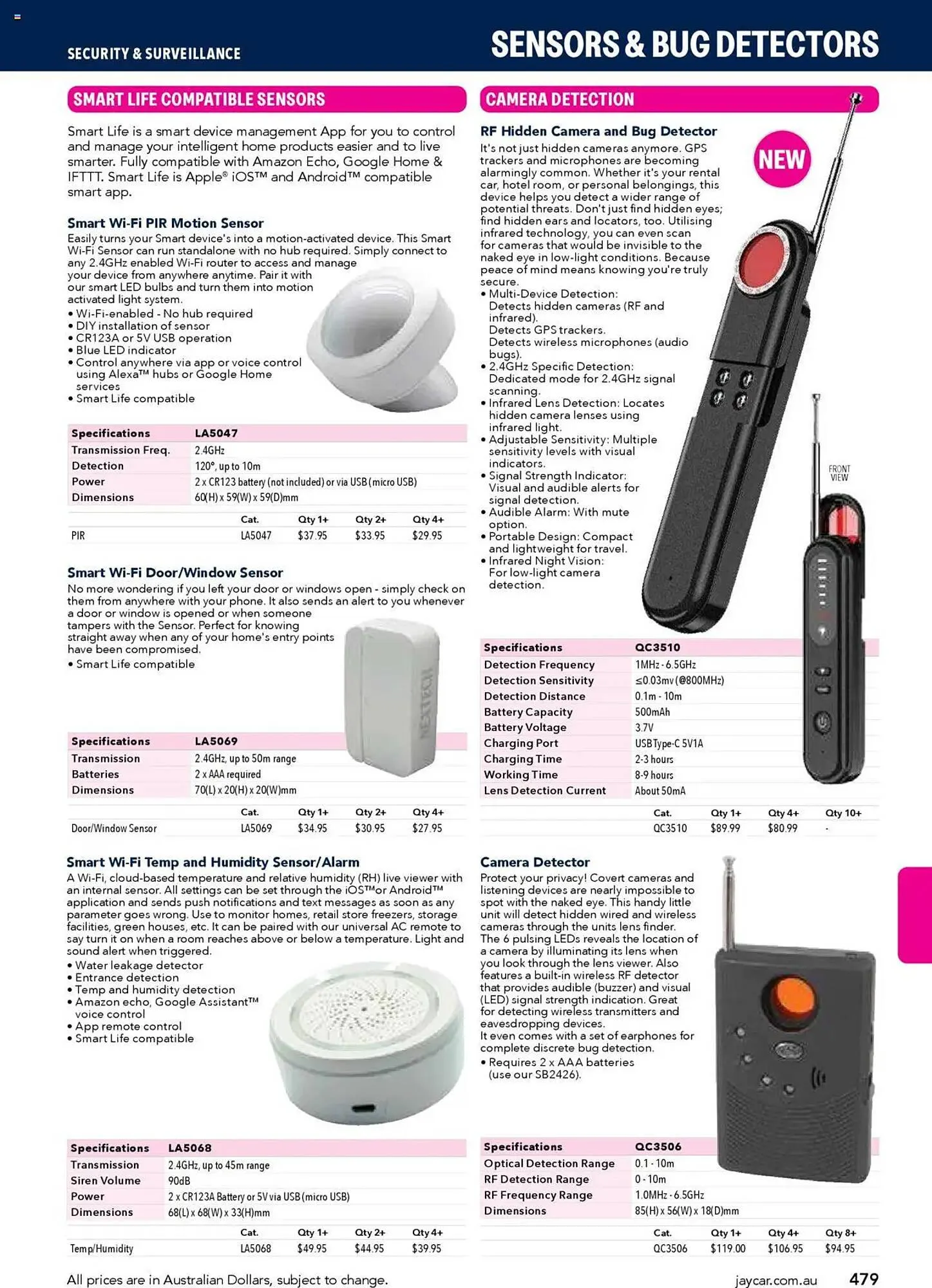Jaycar Electronics catalogue - Catalogue valid from 8 July to 9 July 2026 - page 479