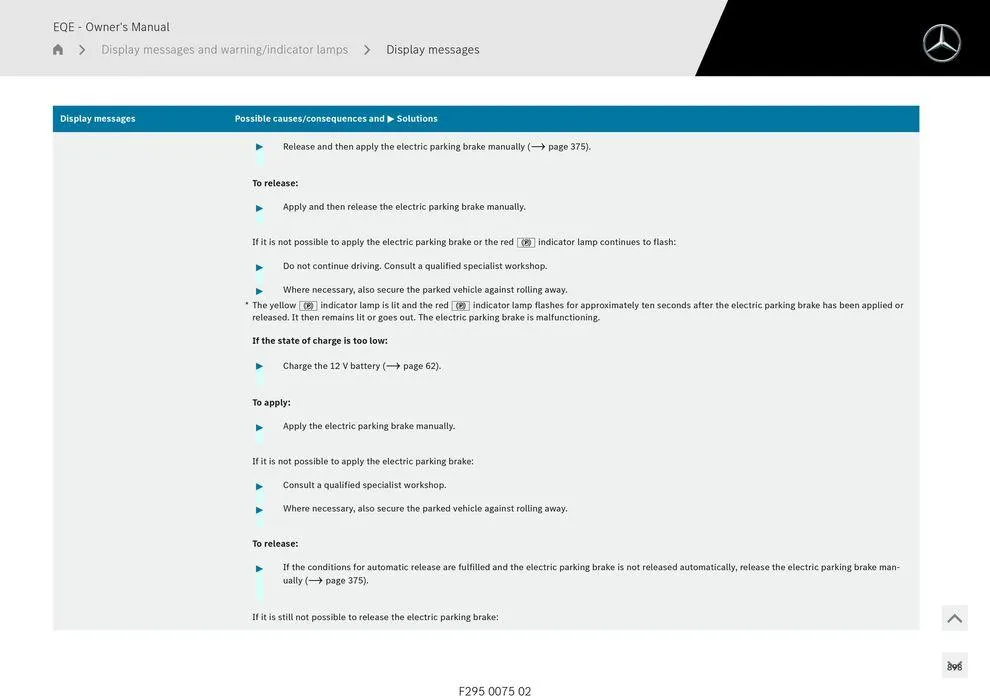 EQE Sedan - Catalogue valid from 11 September to 11 September 2025 - page 898