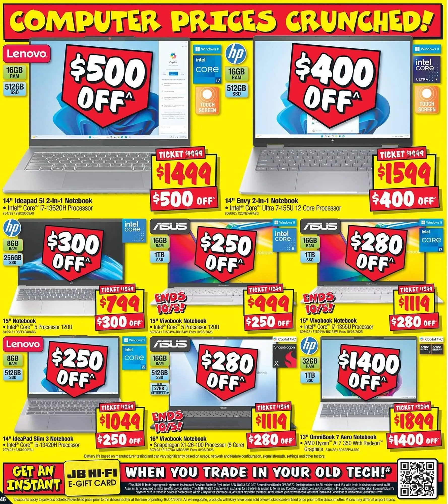 JB Hi-Fi catalogue - Catalogue valid from 30 April to 13 May 2026 - page 46