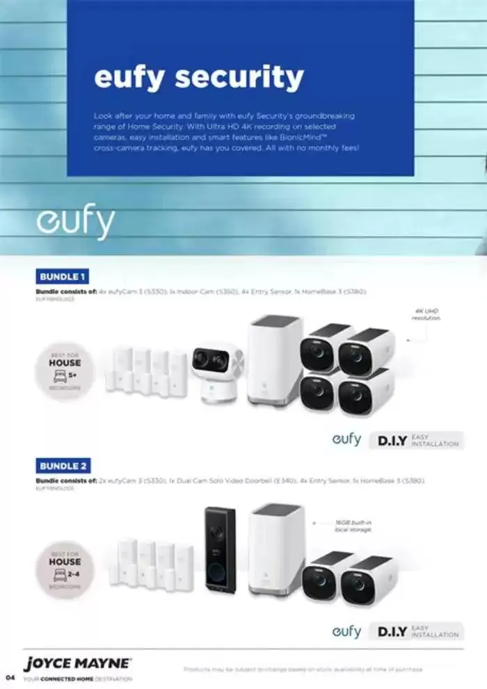 JM Connected Home Bundle Guide - Catalogue valid from 22 January to 31 July 2025 - page 4