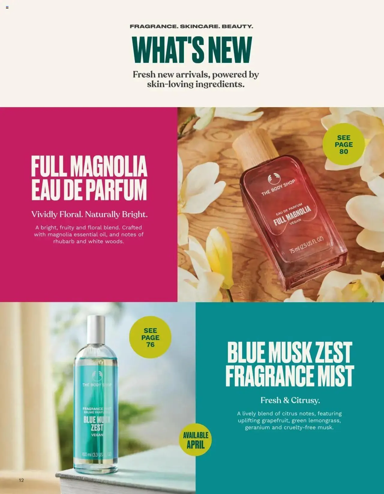 The Body Shop Catalogue  - Catalogue valid from 12 January to 25 April 2025 - page 12