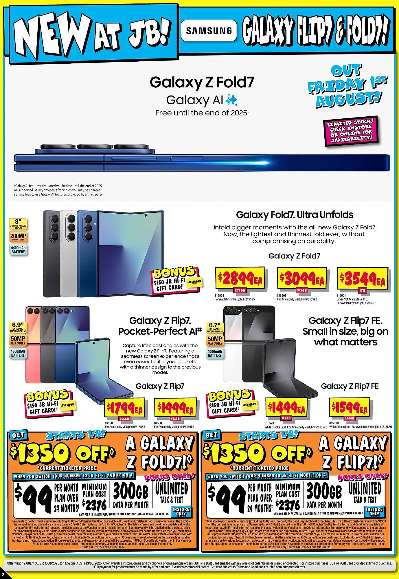 JB Hi-Fi catalogue - Catalogue valid from 31 July to 6 August 2025 - page 2
